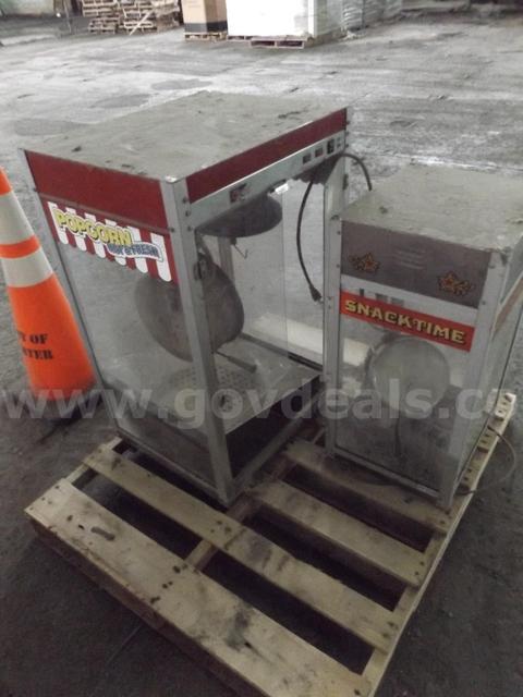 Lot - Popcorn Machines