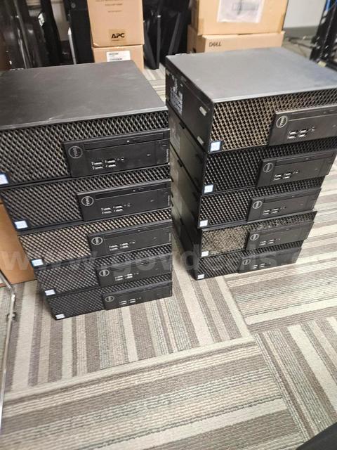 Lot of 10 Computers - Dell Desktops OPTIPLEX 3050 Small Form Factor
