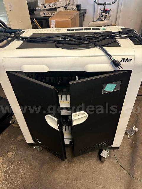 Lot of 3x Aver TabSync Charging Carts