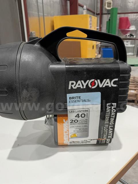 A Lot of Nine Rayovac Brite Essentials Floating LED Lanterns