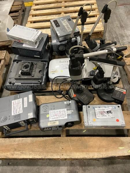 various AV equipment