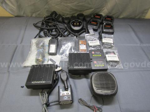 One LOT of Various Two Way Radio Related Equipment