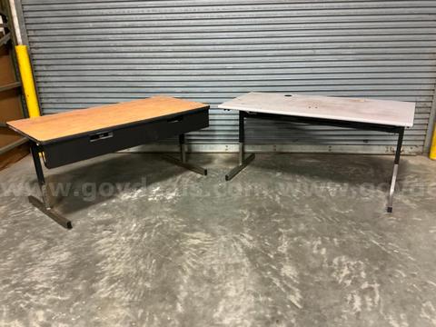 Tables qty 2      60" L x 30" W x 29" H