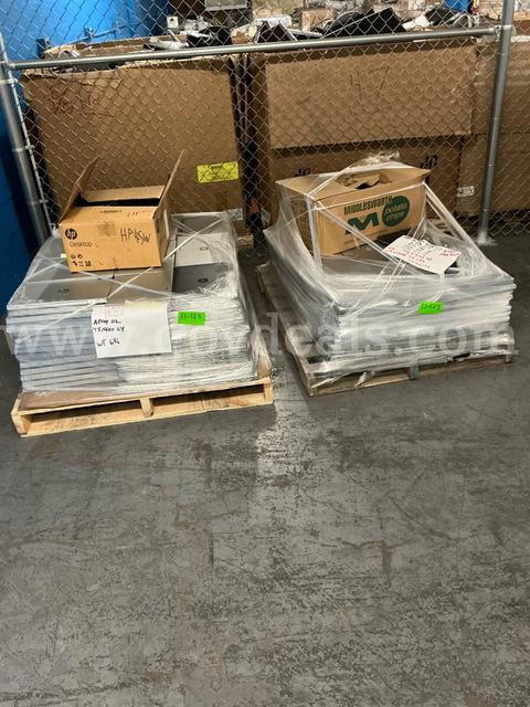 2 pallets of hp pro books with chargers approximately 182units (NO HARD DRIVES INCLUDED)(PICKUP ONLY)