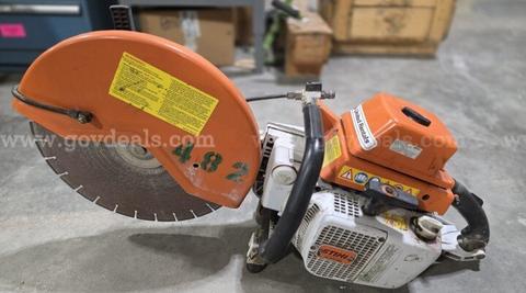 A Used Stihl TS 760 Chop Saw