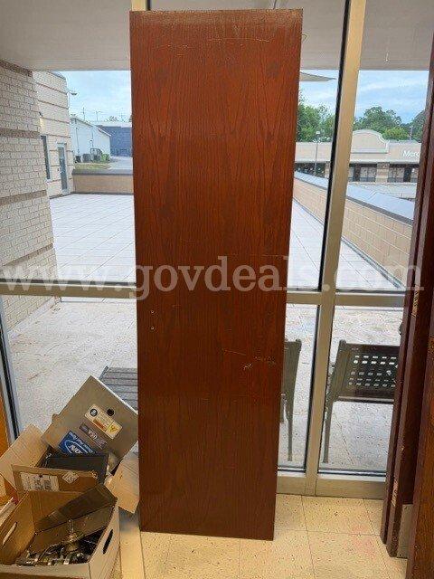 Two Used Commercial Interior Wood Doors