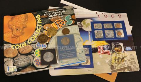 Assorted Commemorative Coin Sets, Medallions, Tokens & More