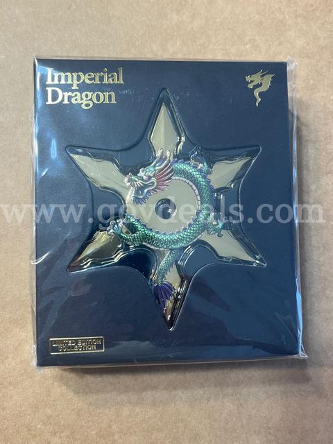 Imperial dragon throwing star