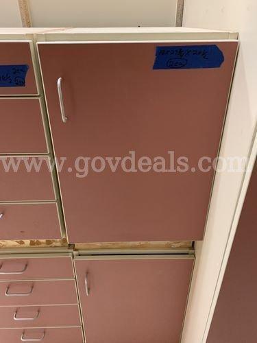 Large Lot – Cabinets, Countertops, Bookshelves & Open Shelving (Qty: 138 Total Units)