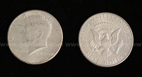 51 U.S. Silver Kennedy Half Dollars