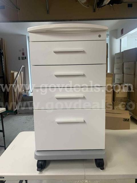 Paladin 4 drawer Medical Cart/Bedside table