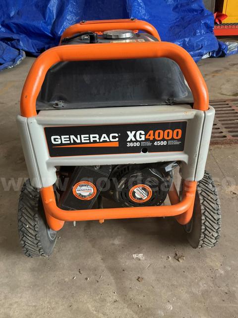 2015 Generac XG4000 Portable Generator – 434.8 Hours (#1)