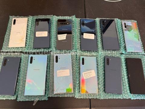 Samsung & Samsung Note 10,S10 & iPhones 7,7+ & More "41 Units, Grade A/C/D Grades