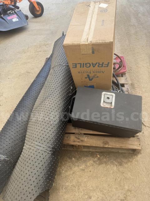 LOT of MISC. - Truck Bed Mat, Torch, Hyd. Hose, Hitch Parts, MORE