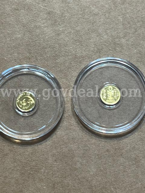 Two 1/500th oz. Gold