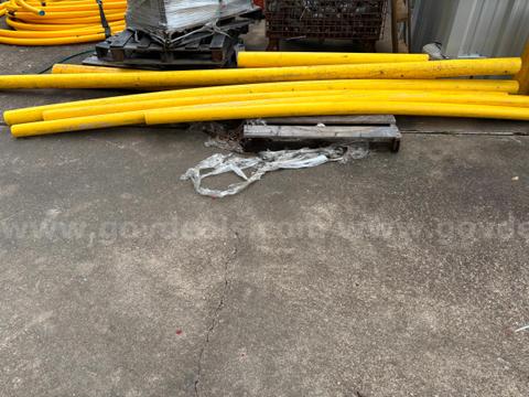 IPS Yellow Polyethylene (PLA) Pipe 3", 4" 6"