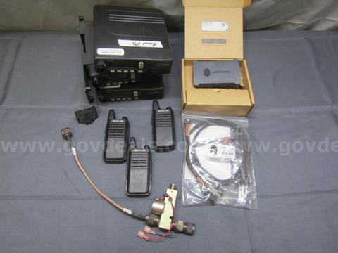 One LOT of Various Two Way Radio Related Equipment