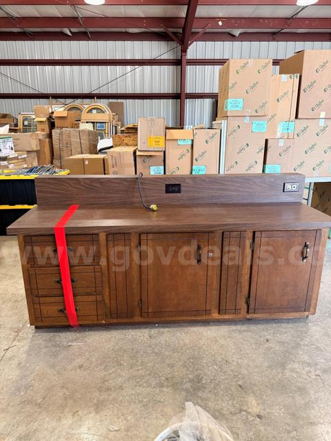 Wood Storage Cabinet / Credenza
