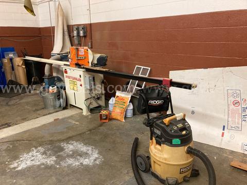 Pistorius EMN-12 Miter Saw and Dust Collection Unit