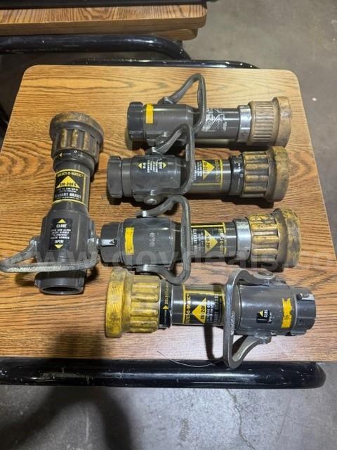 5 - Elkhart Select-O-Matic SM-20FG Fire Hose Nozzle no handles