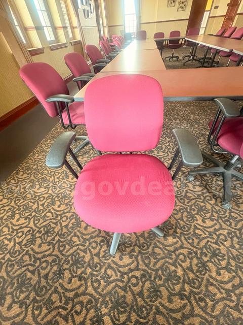 Lot of Approximately 30 Upholstered Office/Conference Chairs