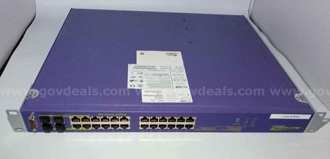 Lot of 2 Extreme Networks 24 port Switches