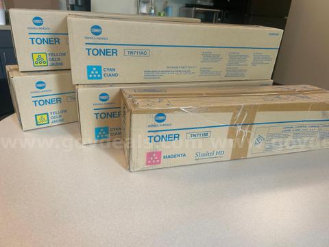 Lot of Konica TN711AC Toner