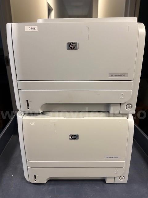 (Group of 2) HP P2035 mono printers