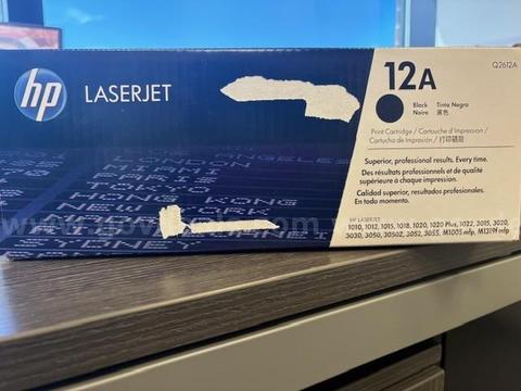 HP 12A (Q2612A) Black toner cartridge