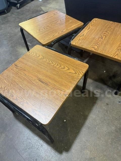 3  - SIDE TABLES APPROX 24" X 27" X 20.5"