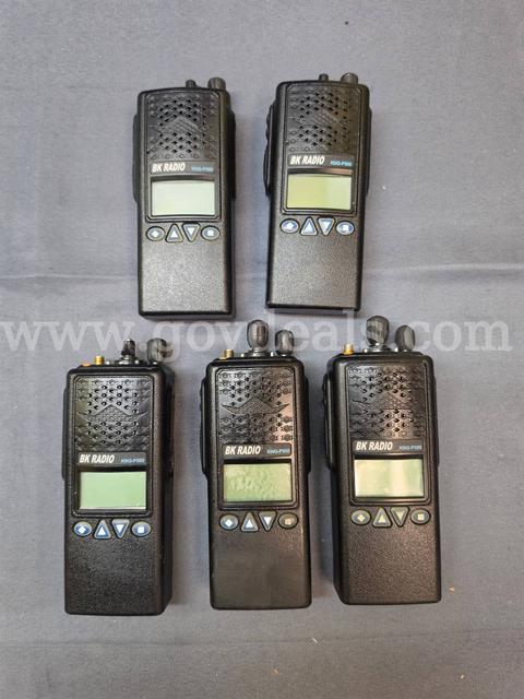 One LOT of Five RELM BK Radio KNG-P500 UHF Two Way Radios