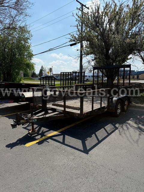 Big Tex 14' Tandem Axle Utility Trailer