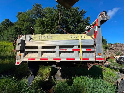 10 Ft Aluminum Dump Body with sub frame and hoist