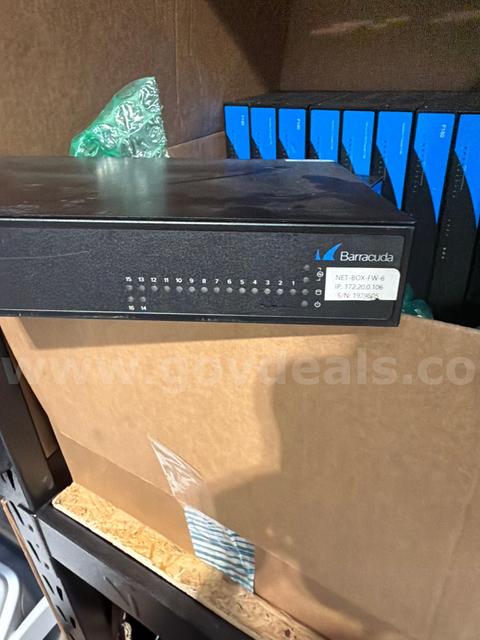 Lot of 14 Barracuda NextGen Firewall Appliances - (9) F180 Models + (5) Desktop Models