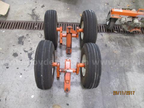 Helicopter Skid Wheels Bell 206