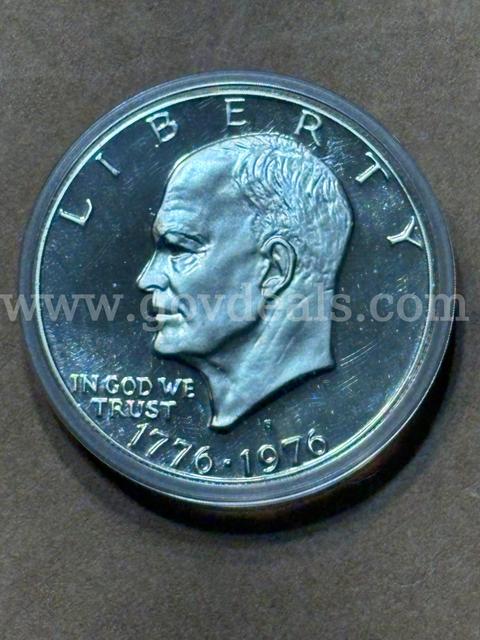 Eisenhower bicentennial silver dollar