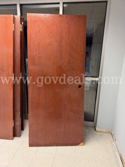 Used Commercial Interior Wood Door
