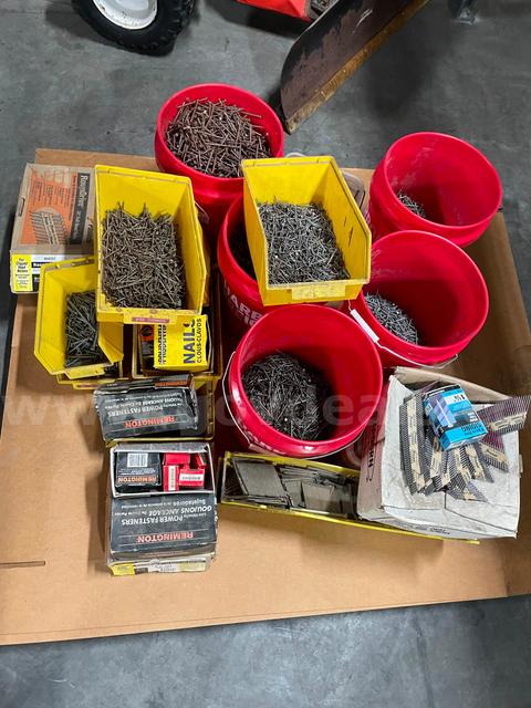 Pallet of Wire Nails (Various)