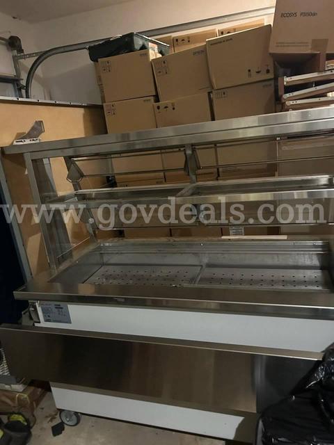 4 Pan Cold Food Service Station