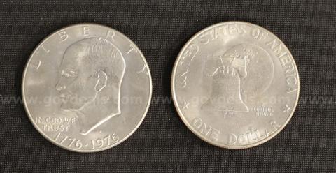 181 Assorted U.S. Eisenhower $1 Coins
