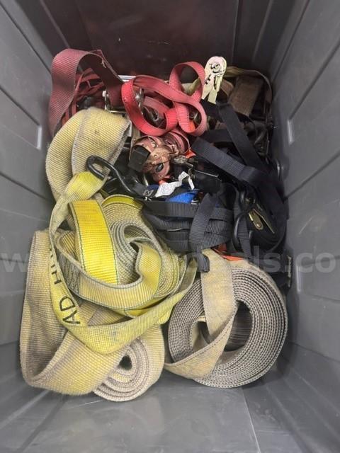 ASSORTED TIE DOWN STRAPS