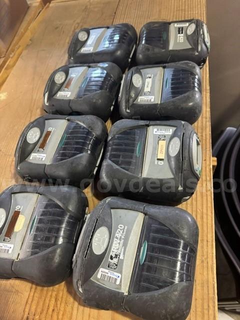 8 - Zebra RW 420 Wireless Mobile Thermal 4" Printer