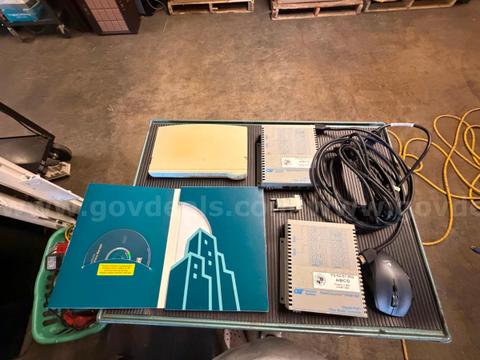 Lot of 3x Network Equipment & Accessories (Omnitron, CiscoWorks)