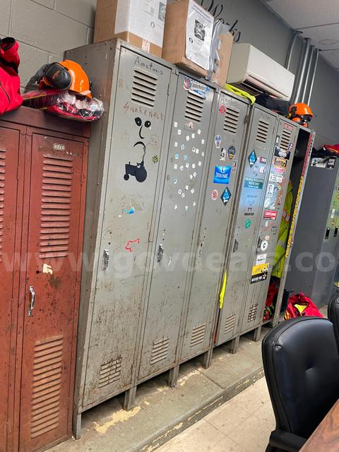 Sectional Lockers - Thirteen (13) Individual Lockers