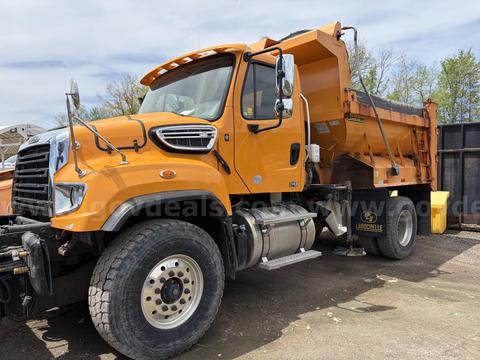2017 Freightliner 114SD Single Axle Plow Truck with Plow & Wing
