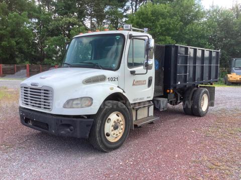 2007 Freightliner M2 106 Medium Duty, 26000 GVW Auto Trans 15 Yd. Dump Body