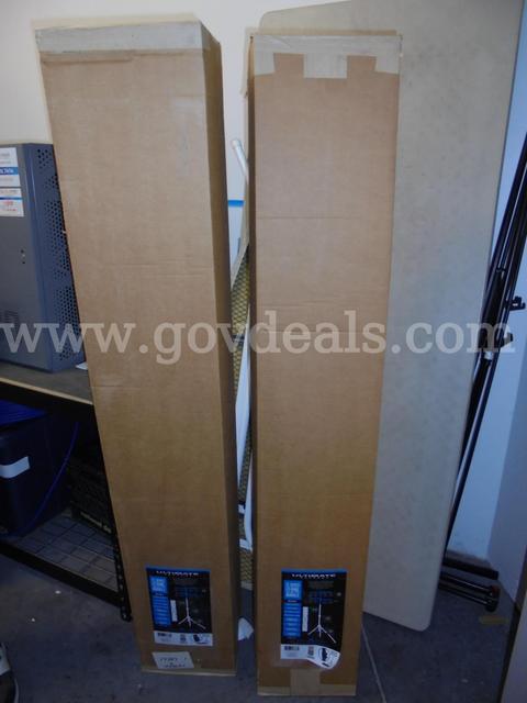 One (1) Lot of Two (2) Ultimate Support Lighting Tree Bundle