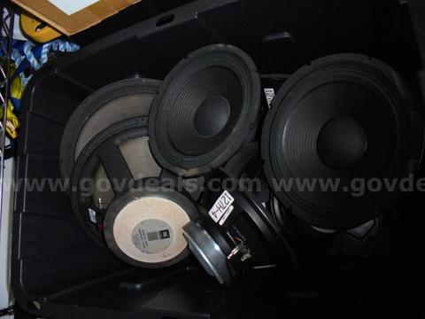 One (1) Lot of JBL Speaker Components