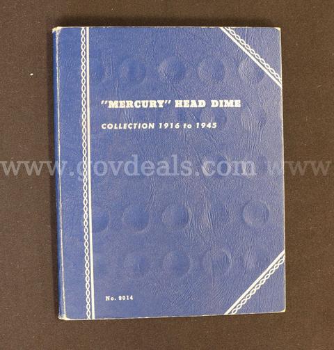 287 U.S. Silver Mercury Dime Coins