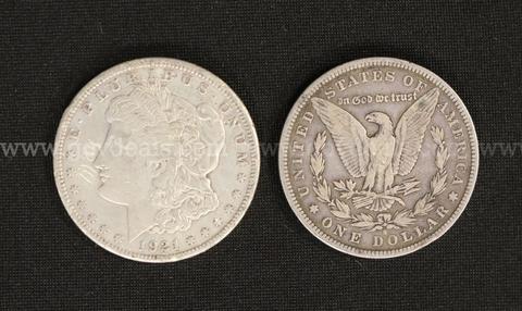 26 Assorted U.S. Silver Morgan Dollar Coins